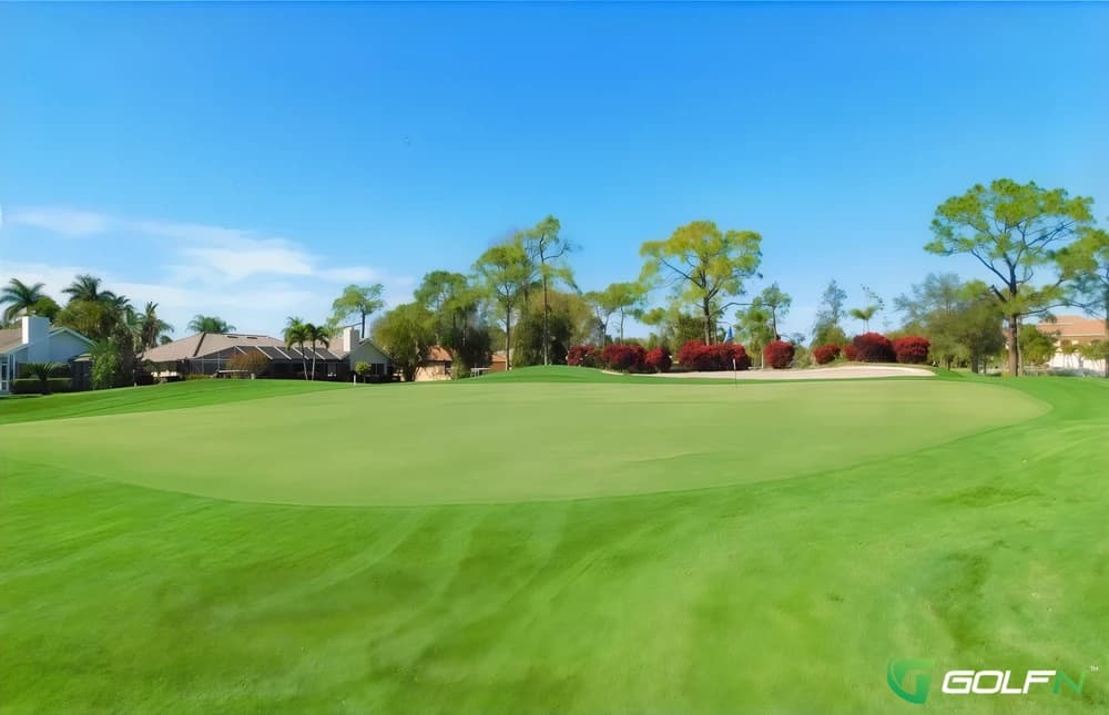 North - Spanish Wells Country Club in Bonita Springs, Florida — private, 27-hole golf course, designed by Gordon G. Lewis (1979)
