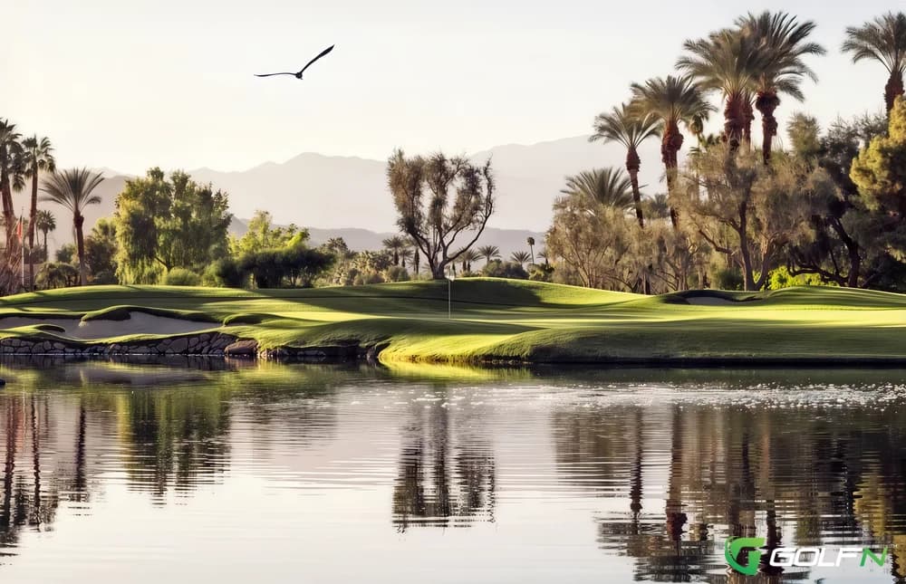 Alternate Green-Eldorado Country Club in Indian Wells, California — private, 18-hole golf course, designed by Lawrence Hughes (1957)