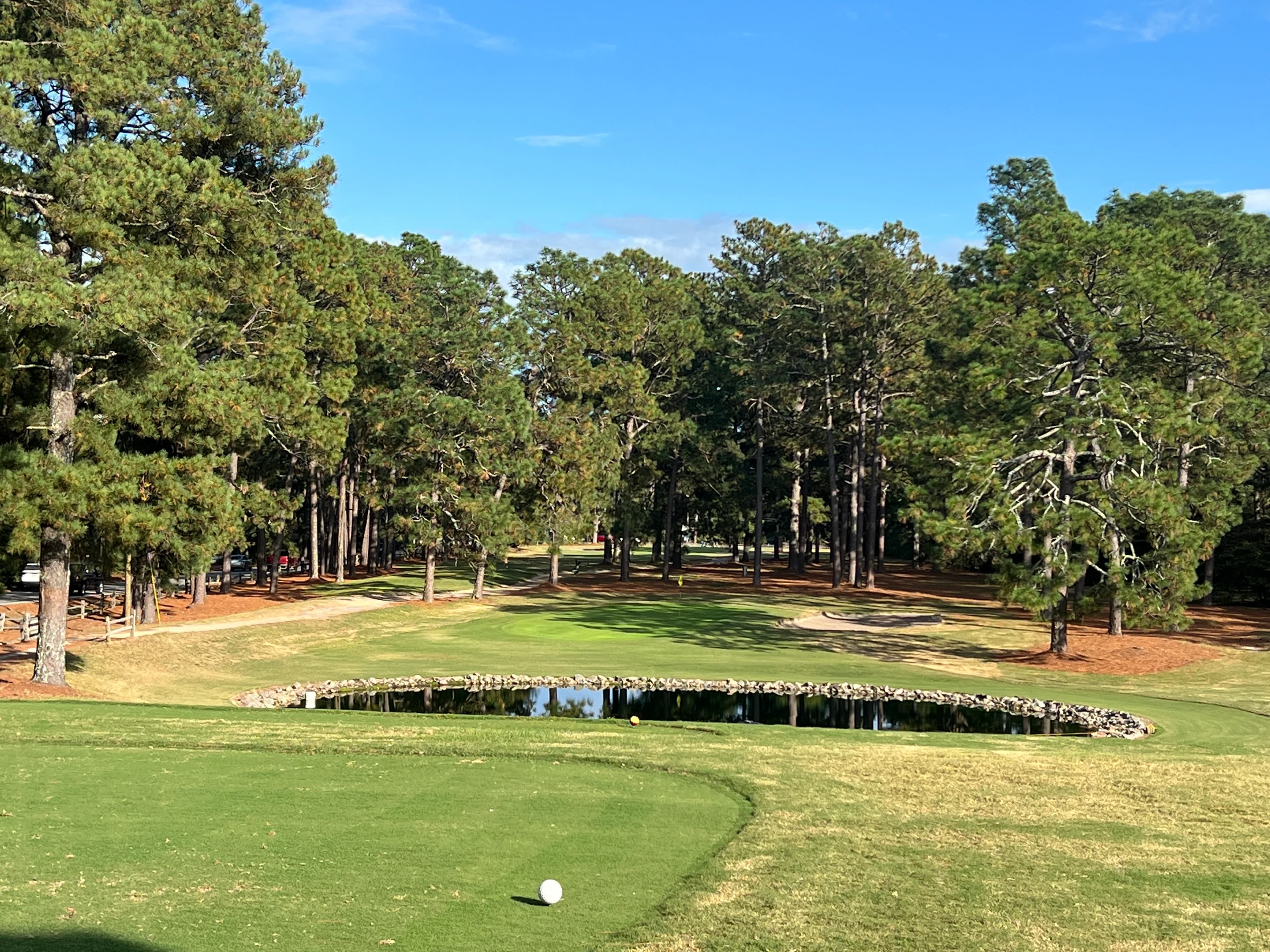 Knollwood Fairways in Southern Pines, North Carolina — semi-private, 9-hole golf course, designed by C. A. Pitts