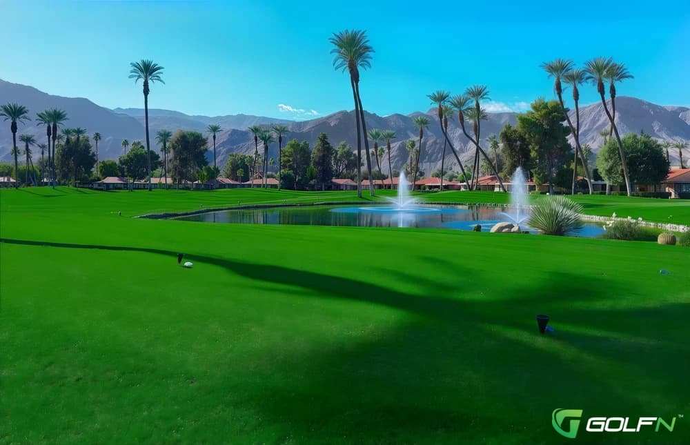 Sunrise Country Club in Rancho Mirage, California — private, 18-hole golf course, designed by Ted Robinson, Sr. (1974)