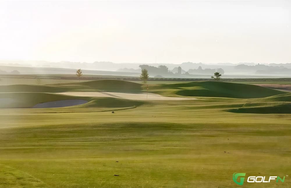 Ridge Golf Club in Sioux Center, Iowa — public, 18-hole golf course, designed by Jerry Slack (2009)