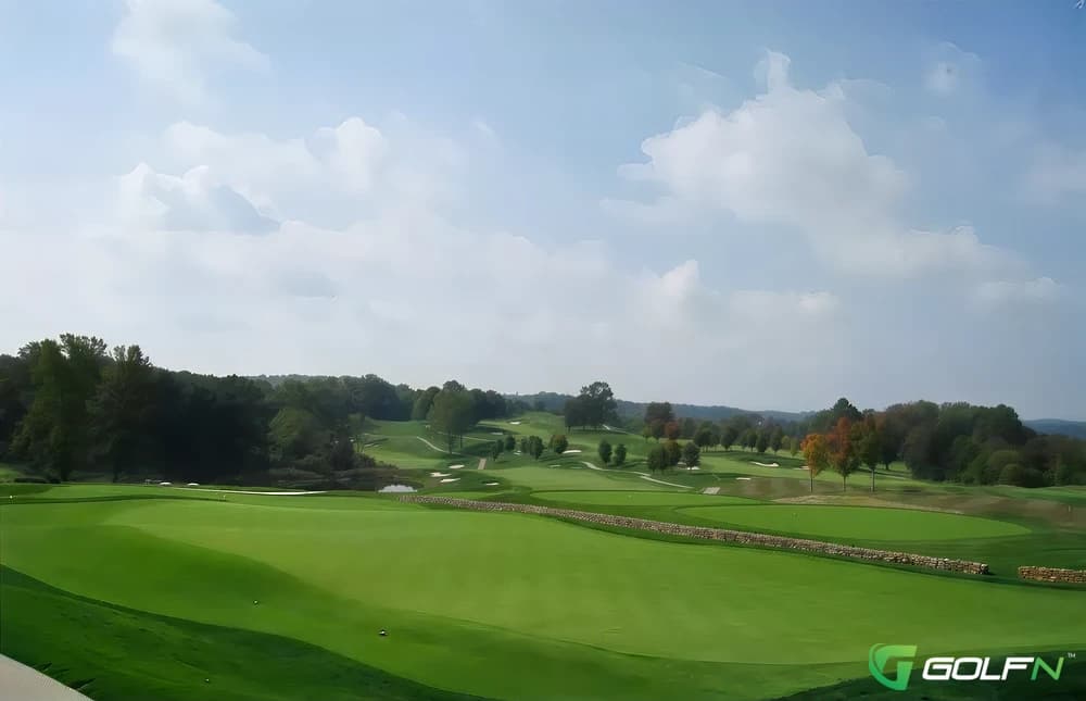 Fieldstone Golf Club in Greenville, Delaware — private, 18-hole golf course, designed by Dr. Michael Hurdzan (1999)