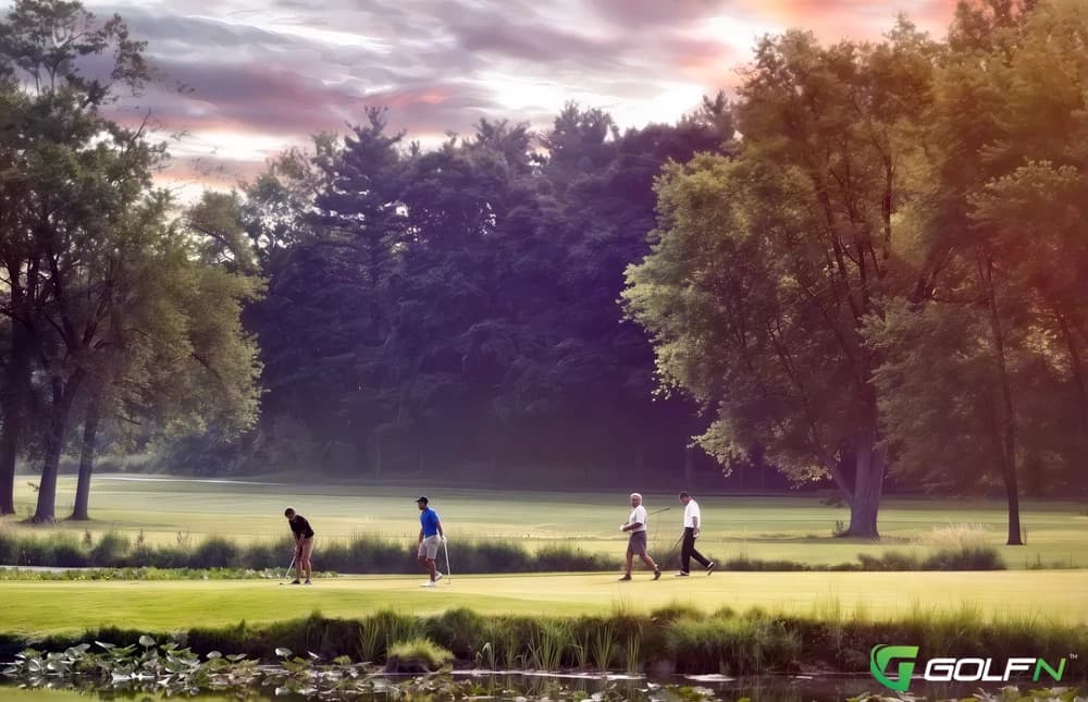 Lake/Marsh - Sand Creek Country Club in Chesterton, Indiana — private, 18-hole golf course, designed by Ken Killian (1976)