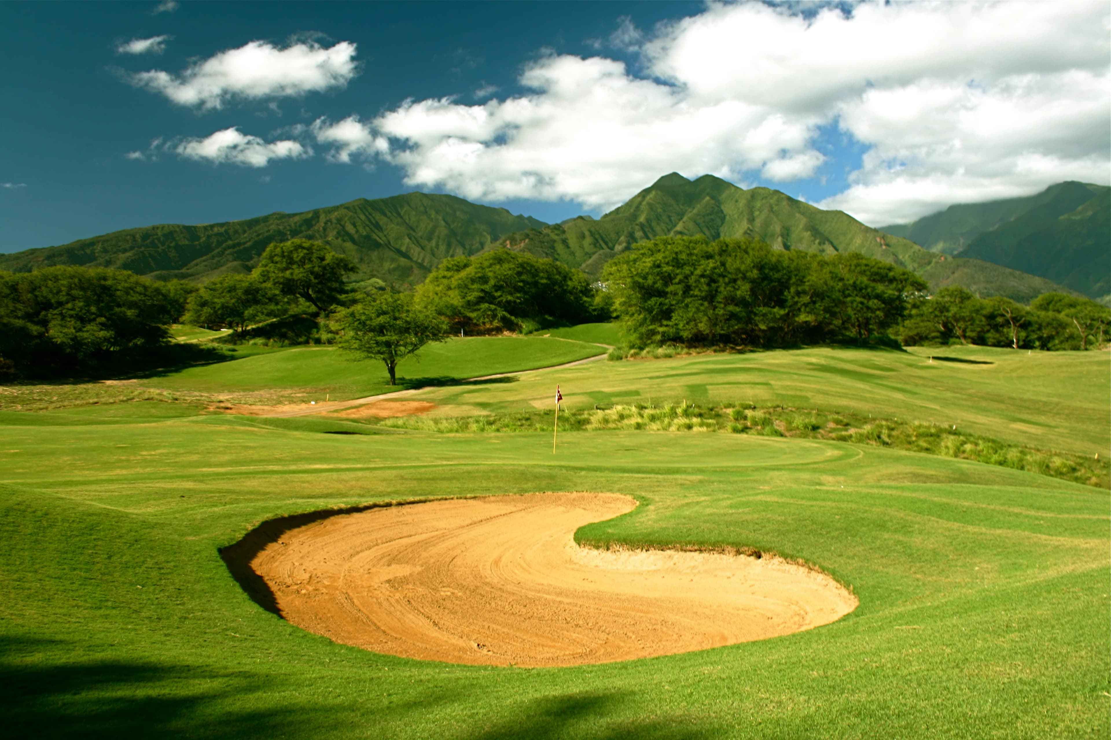 The Dunes At Maui Lani Golf Course in Kahului Maui, Hawaii — public, 18-hole golf course, designed by Robin Nelson (1999)