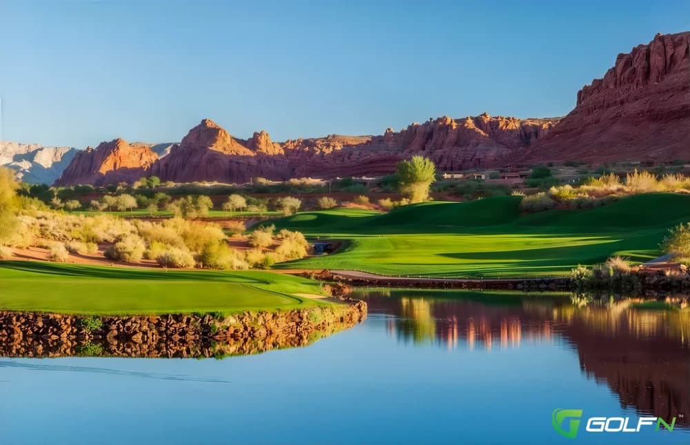Entrada At Snow Canyon in St George, Utah — private, 18-hole golf course, designed by Johnny Miller (1996)