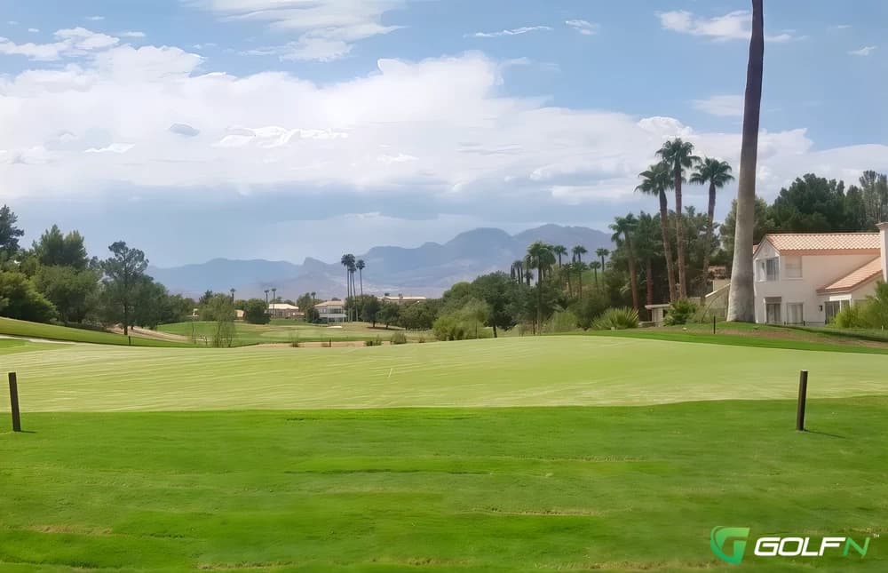 Canyon Gate Country Club in Las Vegas, Nevada — private, 18-hole golf course, designed by Ted Robinson, Sr. (1985)