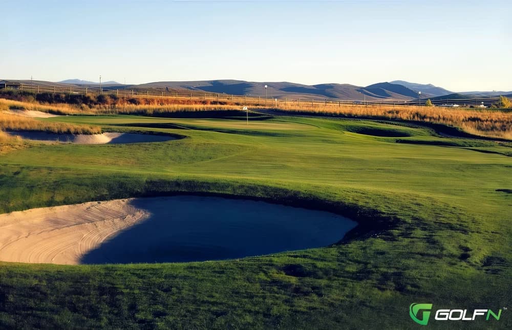Purple Sage Golf Course in Evanston, Wyoming — semi-private, 18-hole golf course, designed by Kevin Atkinson (2002)