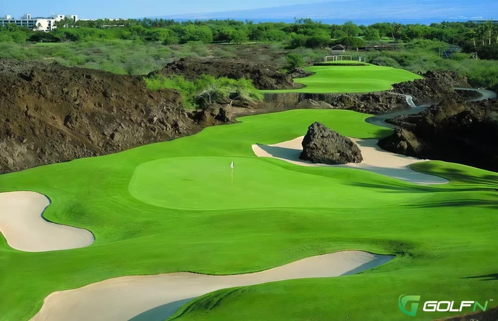 North - Mauna Lani Resort in Waimea, Hawaii — resort, 18-hole golf course, designed by Homer Flint