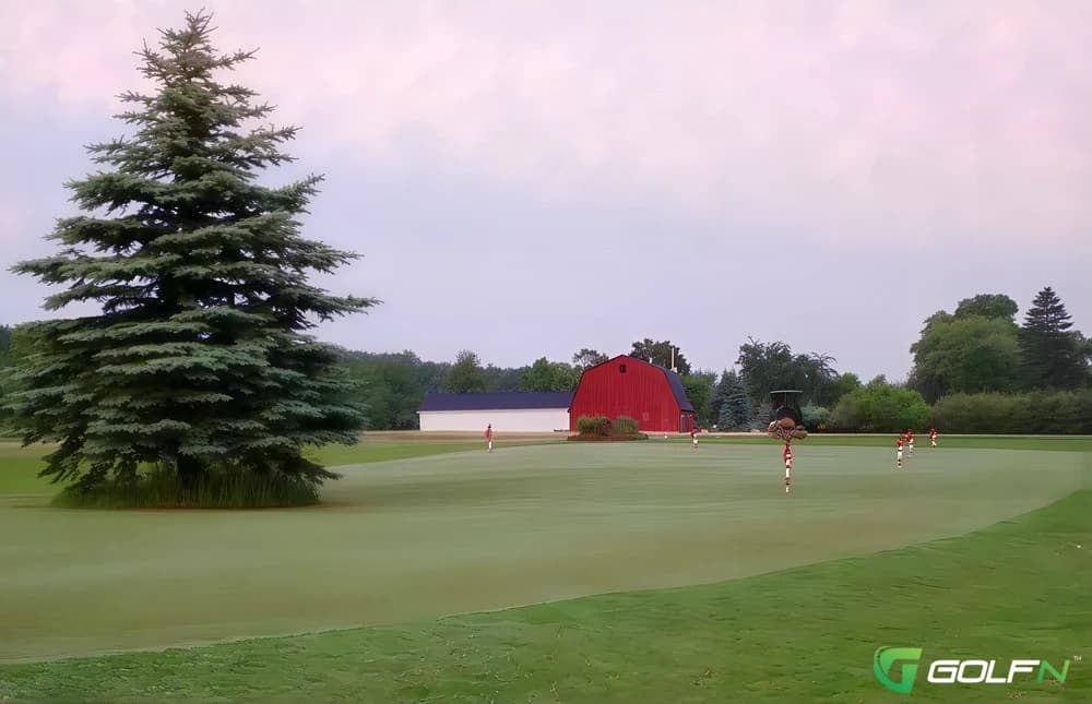 Blue - Hickory Ridge Golf Course in Galesburg, Michigan — public, 27-hole golf course, designed by Kenneth & David Dart