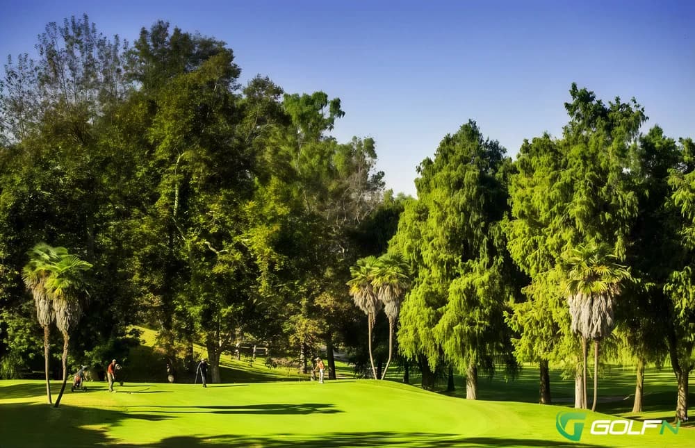 9 - Rancho Park Golf Course in Los Angeles, California — public, 9-hole golf course, designed by William P. Bell (1949)