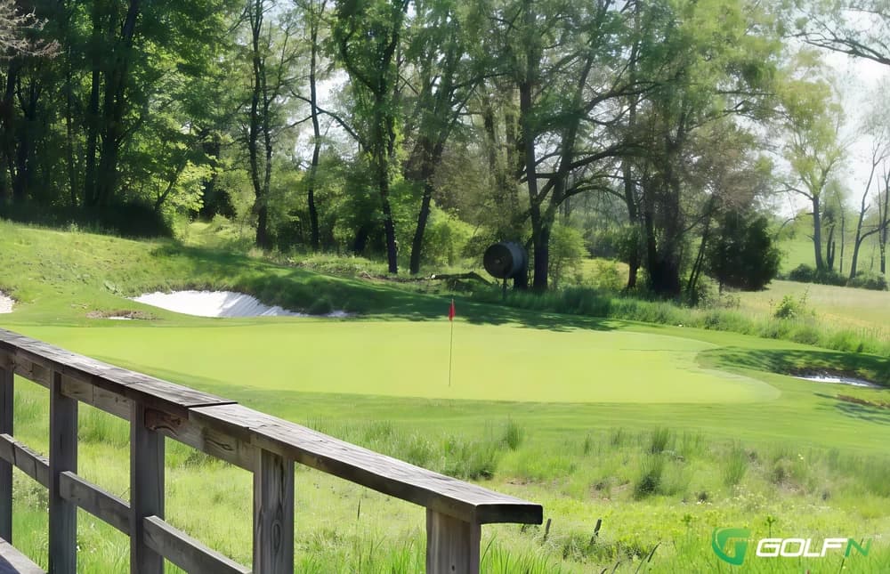 Greystone Golf Course in White Hall, Maryland — public, 18-hole golf course, designed by Joe Lee (1997)