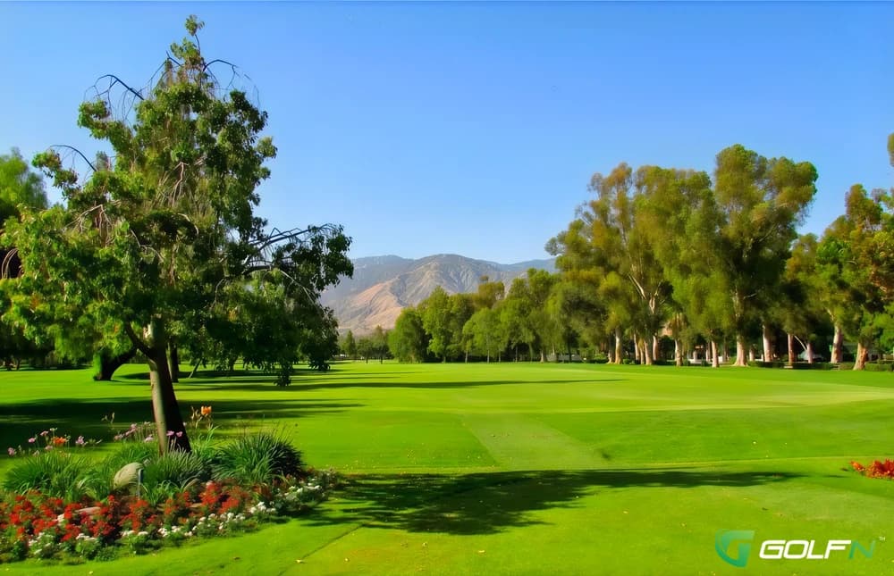 Arrowhead Country Club in San Bernardino, California — private, 18-hole golf course, designed by William P. Bell (1944)