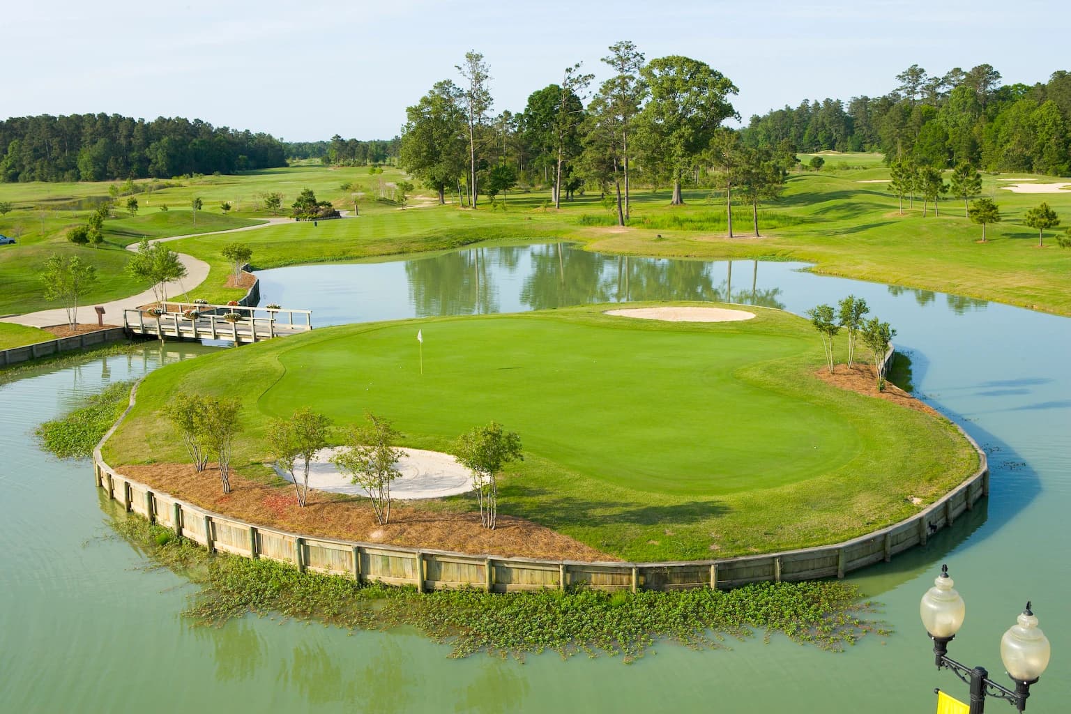 Koasati Pines At Coushatta in Kinder, Louisiana — resort, 18-hole golf course, designed by Kevin Tucker