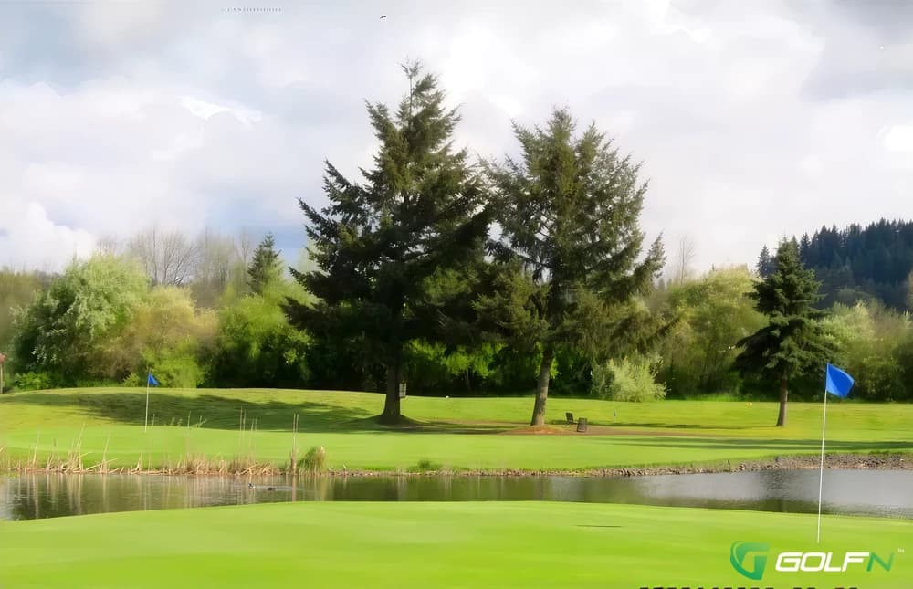 East - Newaukum Valley Golf Course in Chehalis, Washington — public, 27-hole golf course, designed by John H. Date (1979)