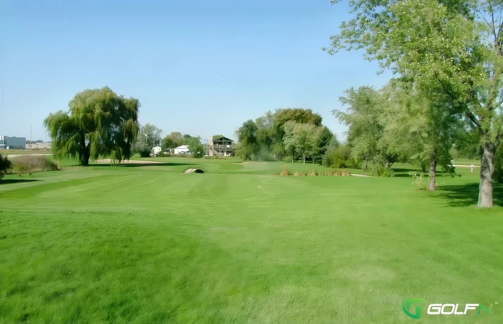 Oak Hills Golf Course in Oak Creek, Wisconsin — public, 9-hole golf course, designed by Roy Albert Anderson (1966)