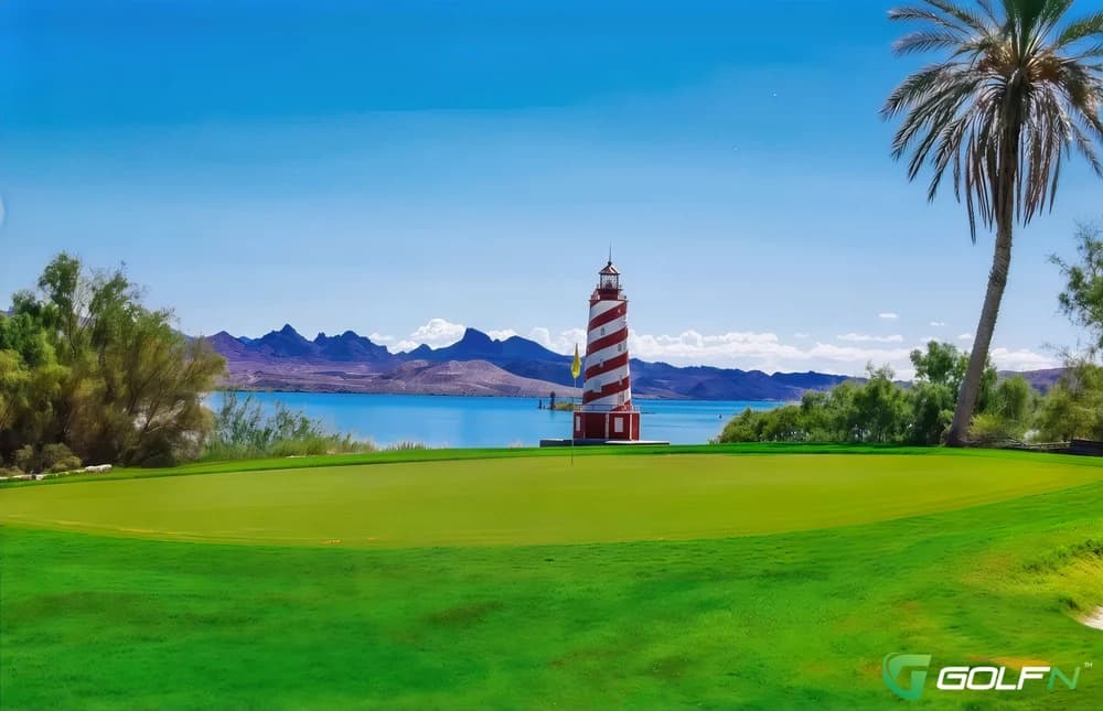 Island Golf Club in Lake Havasu City, Arizona — public, 9-hole golf course, designed by Red Lawrence (1974)