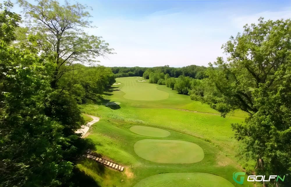 Cooks Creek Golf Club in Ashville, Ohio — public, 18-hole golf course, designed by Dr. Michael Hurdzan (1993)