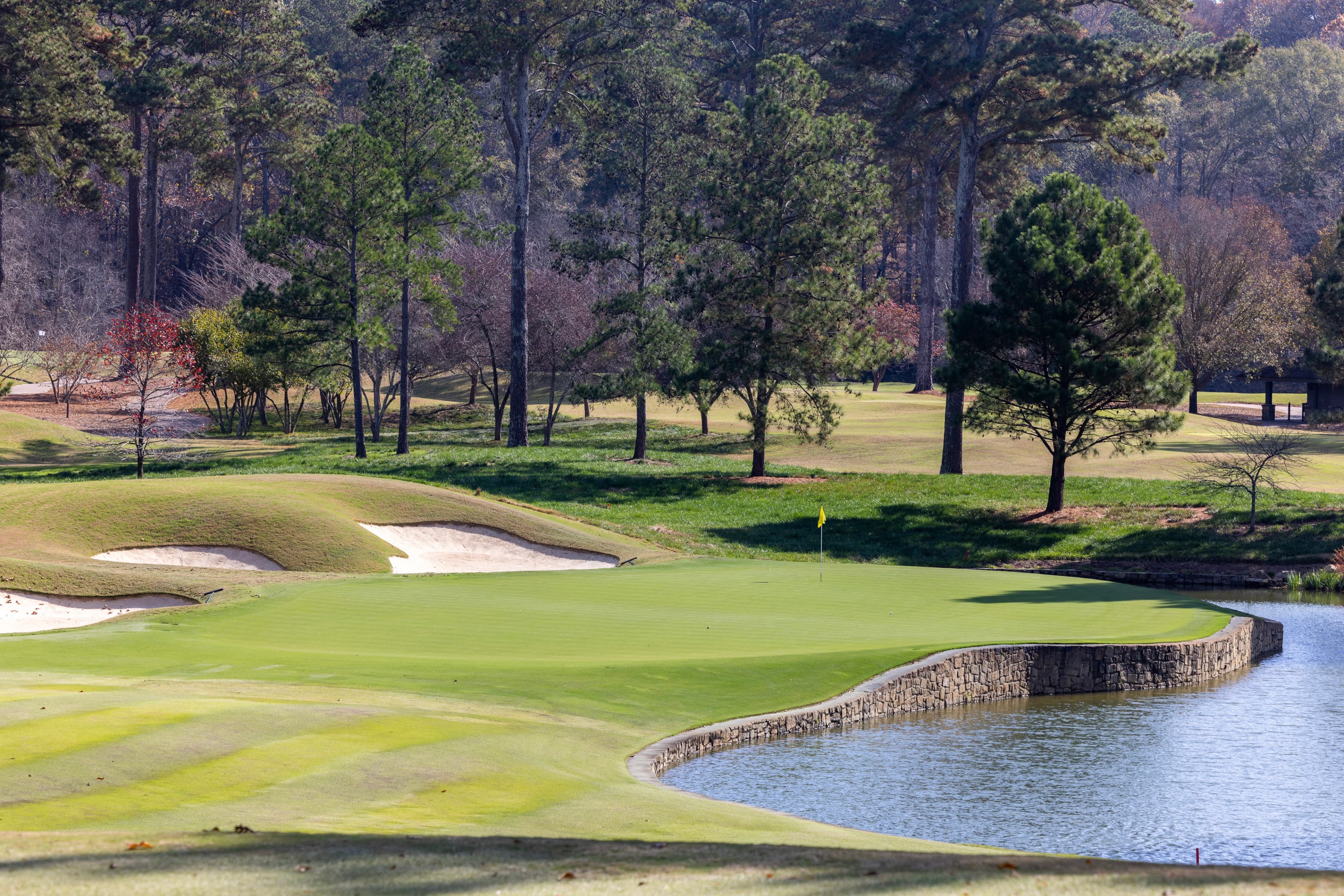 Atlanta Athletic Club - Driving Range in Johns Creek, Georgia — public, 3-hole golf course, designed by Rees Jones (2003)