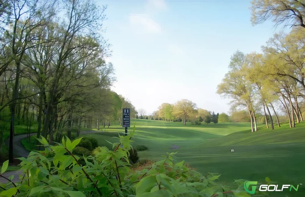 Koshkonong Mounds Country Club in Fort Atkinson, Wisconsin — semi-private, 18-hole golf course, designed by Art Johnson (1981)