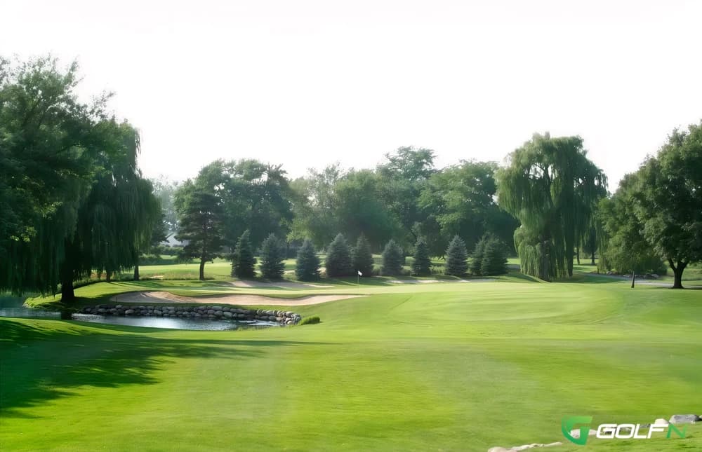 Spring Meadows Country Club in Linden, Michigan — private, 18-hole golf course, designed by Larry Packard (1959)