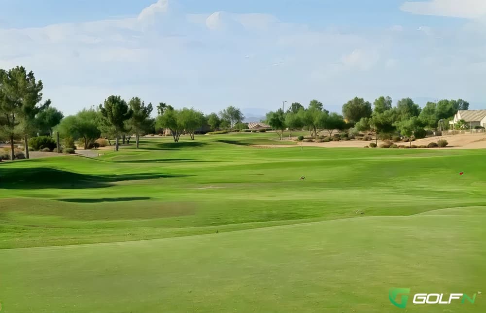 South - Granite Falls At Sun City Grand in Surprise, Arizona — semi-private, 18-hole golf course, designed by Greg Nash (2000)