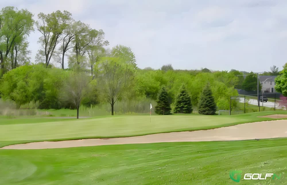 Par 3 - Nickol Knoll Golf Club in Arlington Heights, Illinois — public, 9-hole golf course, designed by Steven Halberg