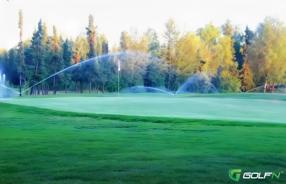 Fox Hollow Golf Course & Sports Dome in Anchorage, Alaska — public, 9-hole golf course, designed by Bob Burnett (1996)
