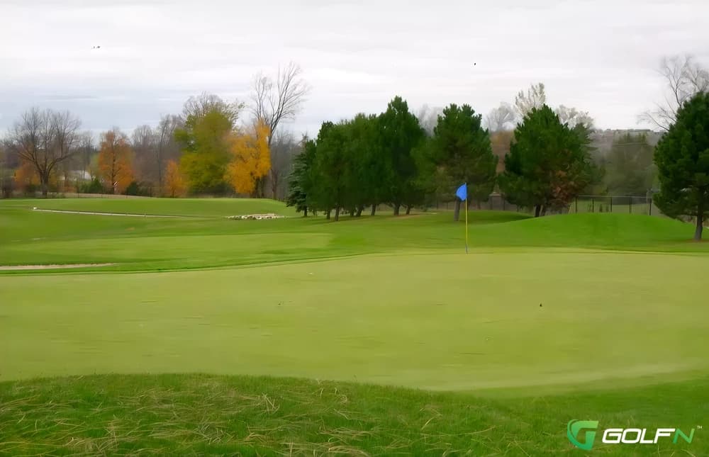 Red - Glen Eagle Golf Club in Caledon, Ontario — semi-private, 27-hole golf course, designed by Rene Muylaert (1962)