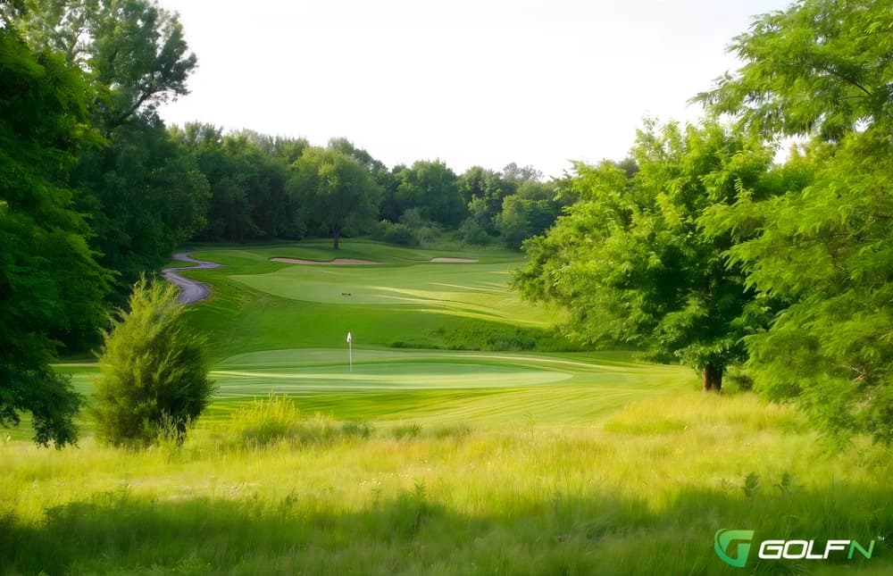 Adams Pointe Golf Club in Blue Springs, Missouri — public, 18-hole golf course, designed by Donald Sechrest (1998)