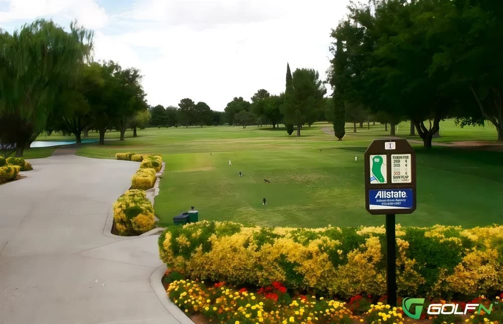 Lone Star Golf Club in El Paso, Texas — public, 18-hole golf course, designed by Marvin Ferguson (1975)