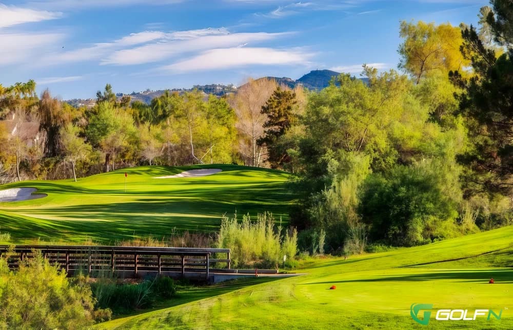 Twin Oaks Golf Course in San Marcos, California — public, 18-hole golf course, designed by Ted Robinson, Sr. (1993)