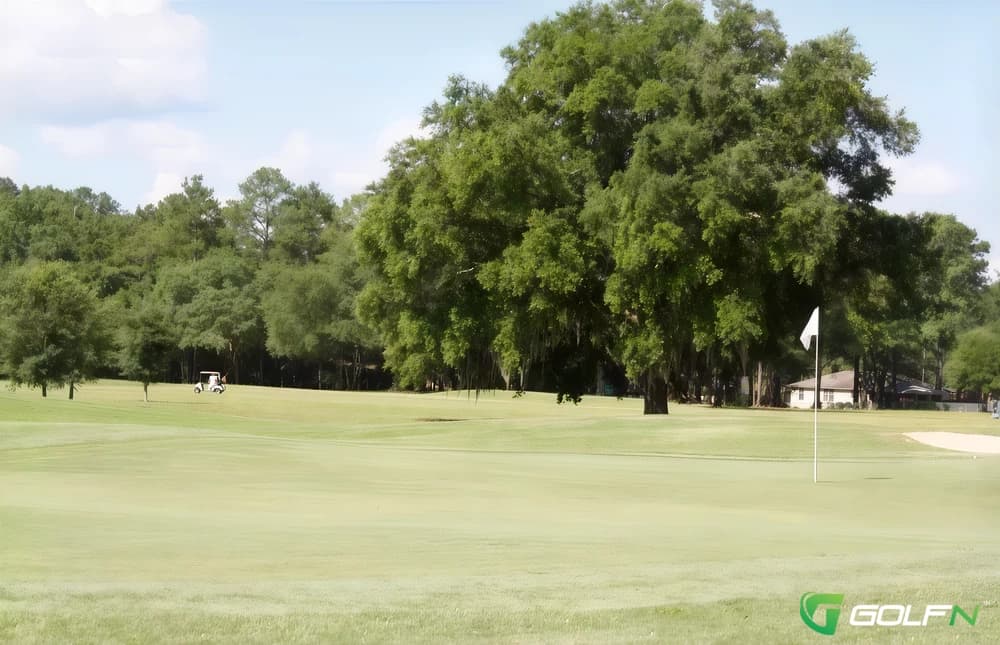 Jake Gaither Municipal Golf Course in Tallahassee, Florida — public, 9-hole golf course, designed by Frank Burandt (1998)