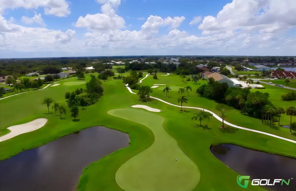 Deep Creek Golf Club in Punta Gorda, Florida — semi-private, 18-hole golf course, designed by Mark McCumber (1985)