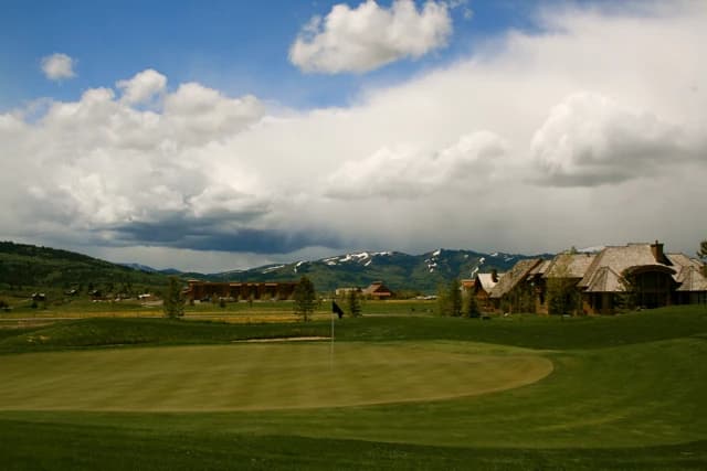 Headwaters Club At Teton Springs in Victor, Idaho — private, 18-hole golf course, designed by Gary Stephenson (2004)
