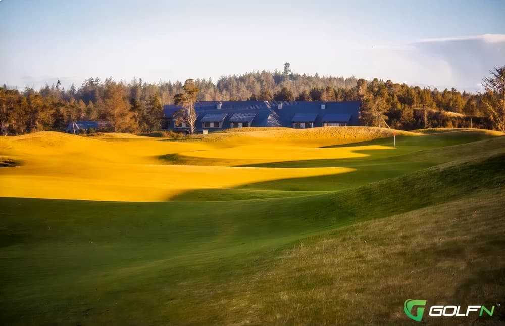 Bandon Dunes - Bandon Dunes Golf Resort in Bandon, Oregon — resort, 18-hole golf course, designed by "Bandon Dunes is set on spectacular links terrain as good, if not better, than anything I've seen in Scotland. The gorse is heavy, the fescue turf is firm and the dunes are sandy and towering." -- Brandon Tucker, TravelGolf.com