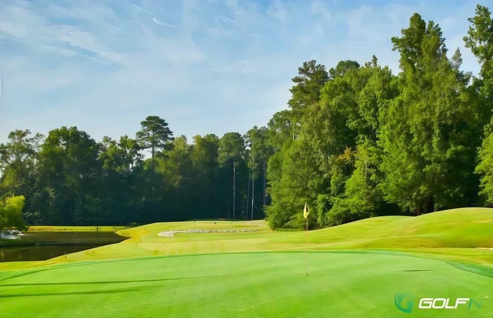 Devils Ridge Golf Club in Holly Springs, North Carolina — private, 18-hole golf course, designed by John LaFoy (1991)