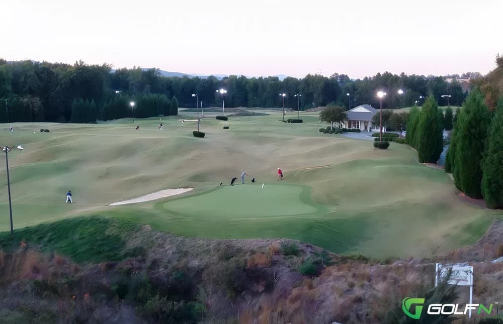 3'S Greenville Golf & Grill in Greenville, South Carolina — public, 12-hole golf course, designed by John LaFoy (1997)