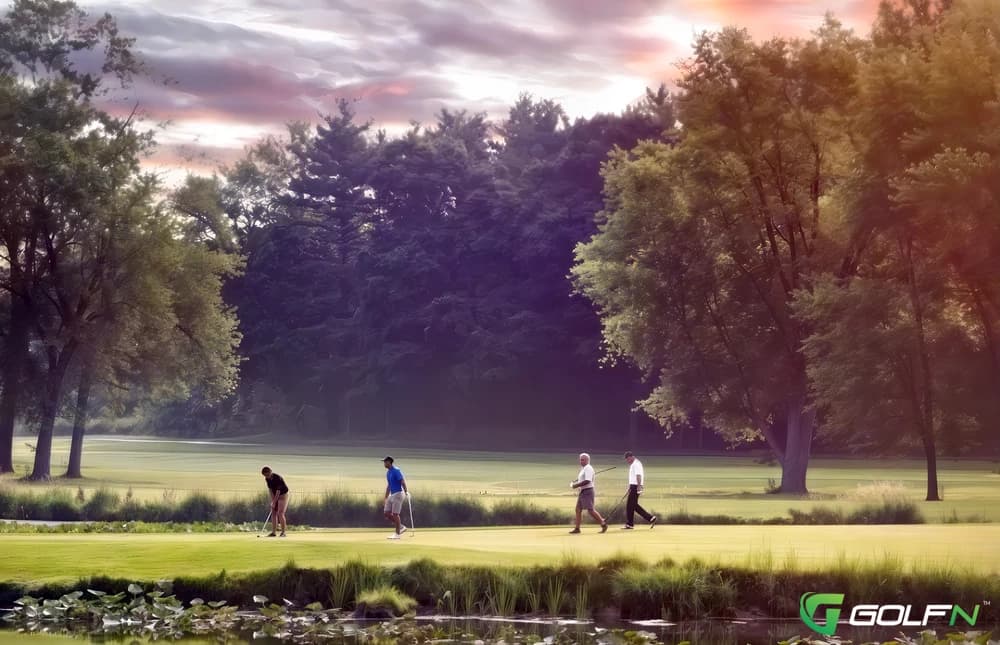 Marsh - Sand Creek Country Club in Chesterton, Indiana — private, 27-hole golf course, designed by Ken Killian (1976)
