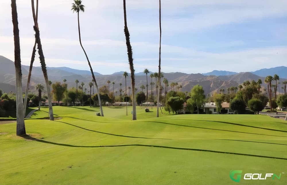 West - Rancho Las Palmas Resort & Country Club in Rancho Mirage, California — resort, 27-hole golf course, designed by Ted Robinson, Sr. (1977)