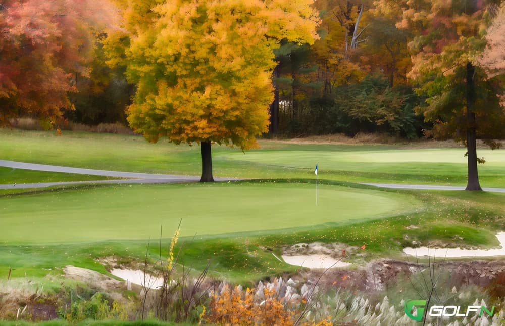 Drift Golf Club in East Horsley, England — private, 18-hole golf course, designed by Dr. Michael Hurdzan (1997)