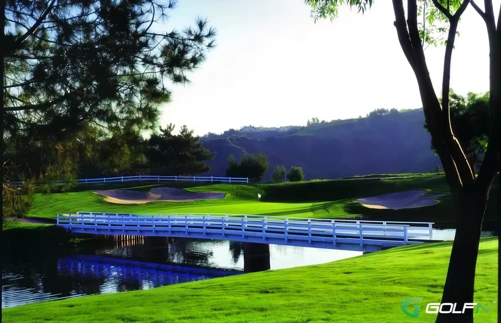 North - Mountaingate Country Club in Los Angeles, California — private, 27-hole golf course, designed by Ted Robinson, Sr.