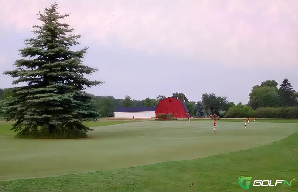 Red - Hickory Ridge Golf Course in Galesburg, Michigan — public, 27-hole golf course, designed by Kenneth & David Dart