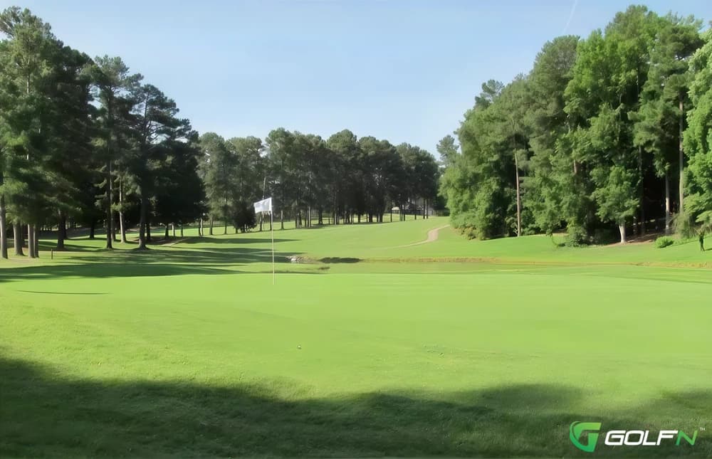 Wildwood Green Golf Course in Raleigh, North Carolina — semi-private, 18-hole golf course, designed by John LaFoy