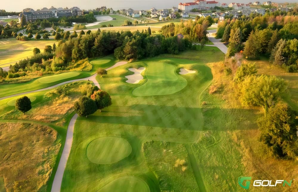 Crooked Tree Golf Club in Petoskey, Michigan — public, 18-hole golf course, designed by Harry Bowers
(1991)