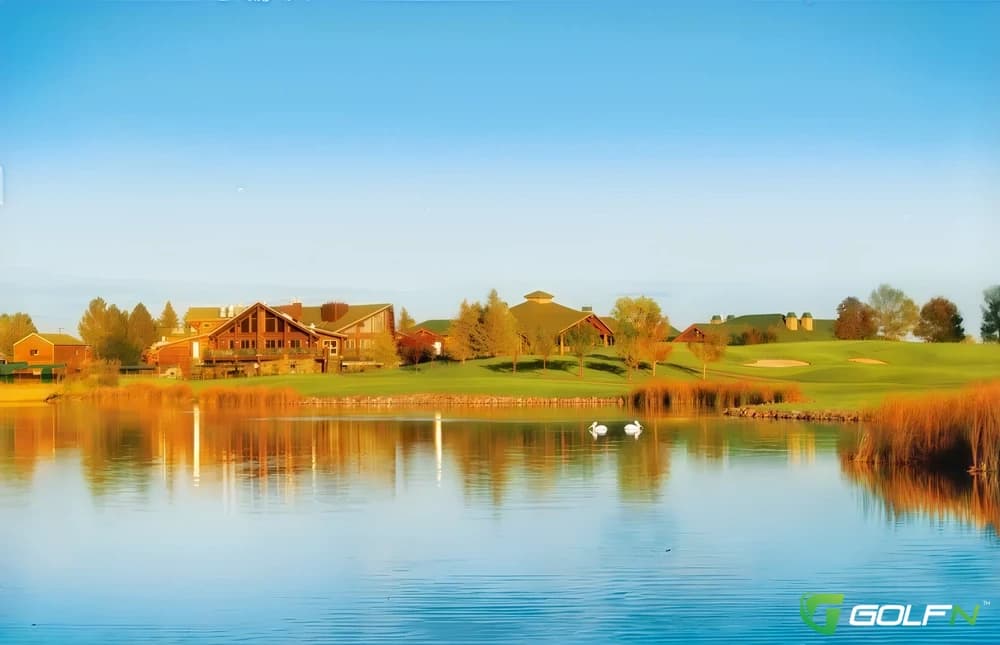Pelican Falls - Pelican Lakes Golf & Country Club in Windsor, Colorado — semi-private, 27-hole golf course, designed by Mike Hines (2006)