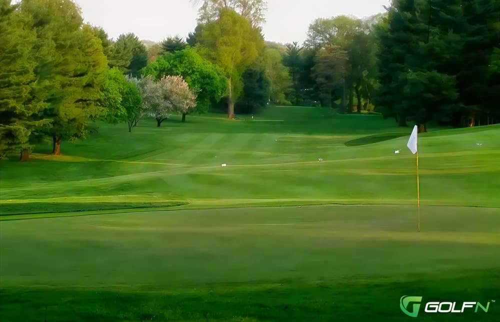 Birchwood Country Club in Westport, Connecticut — private, 9-hole golf course, designed by Orrin E. Smith (1946)