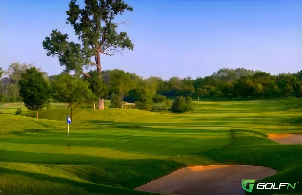 Riverside Golf Club in North Riverside, Illinois — private, 18-hole golf course, designed by William Langford (1919)