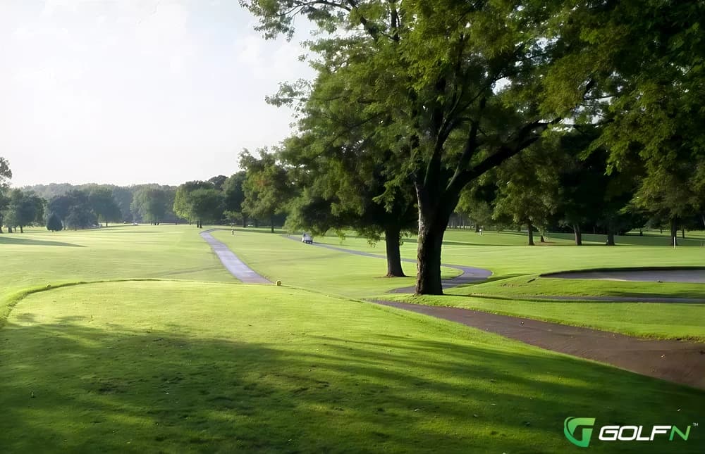 Safari Golf Club in Powell, Ohio — public, 18-hole golf course, designed by Dr. Michael Hurdzan (2012)