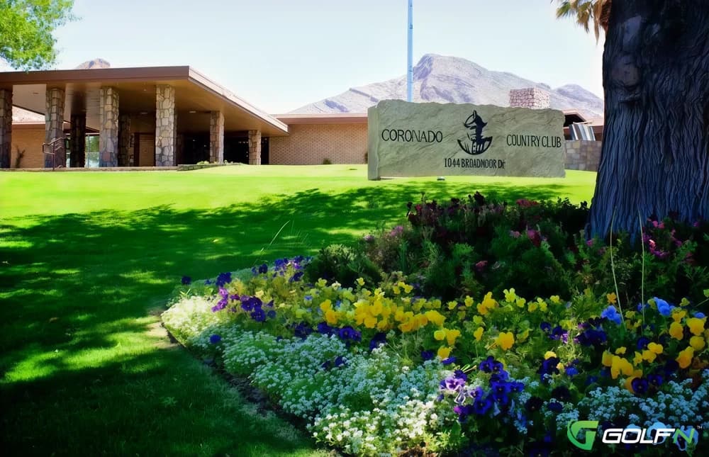 Coronado Country Club in El Paso, Texas — private, 18-hole golf course, designed by Marvin Ferguson (1971)