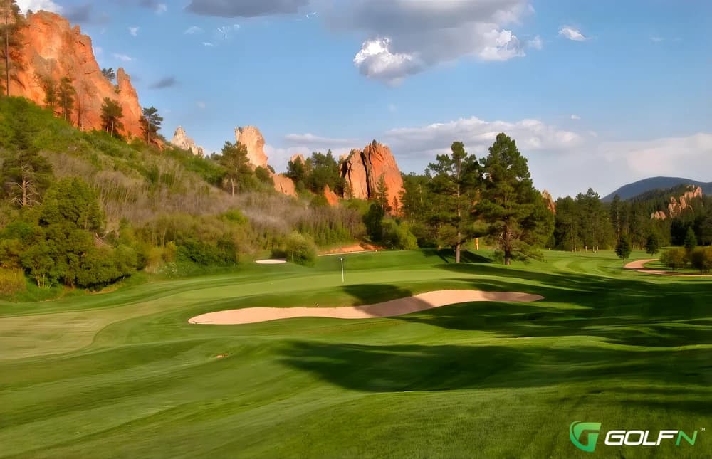 Perry Park Country Club in Larkspur, Colorado — private, 18-hole golf course, designed by Dick Phelps (1969)